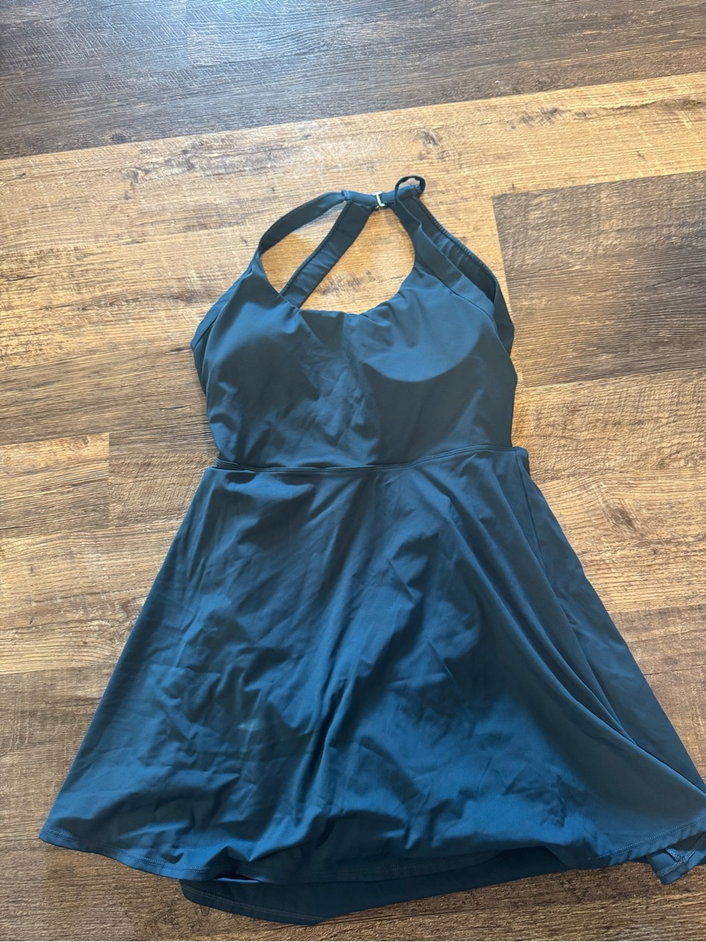 Women's Black Halter Swimdress - Brand Not Visible